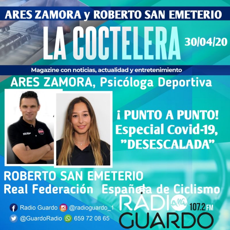 Ares Zamora Psicóloga Deportiva y Roberto San Emeterio Fede Ciclismo